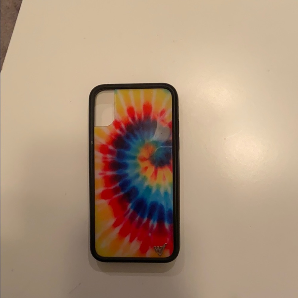 Tie Dye Wild Flower Case